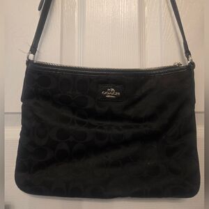 Black vintage coach crossbody